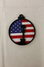 Fallen Acrylic Veteran Ornament