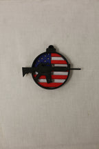 Wood Fallen Veteran Ornament