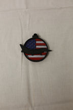 Wood Fallen Veteran Ornament