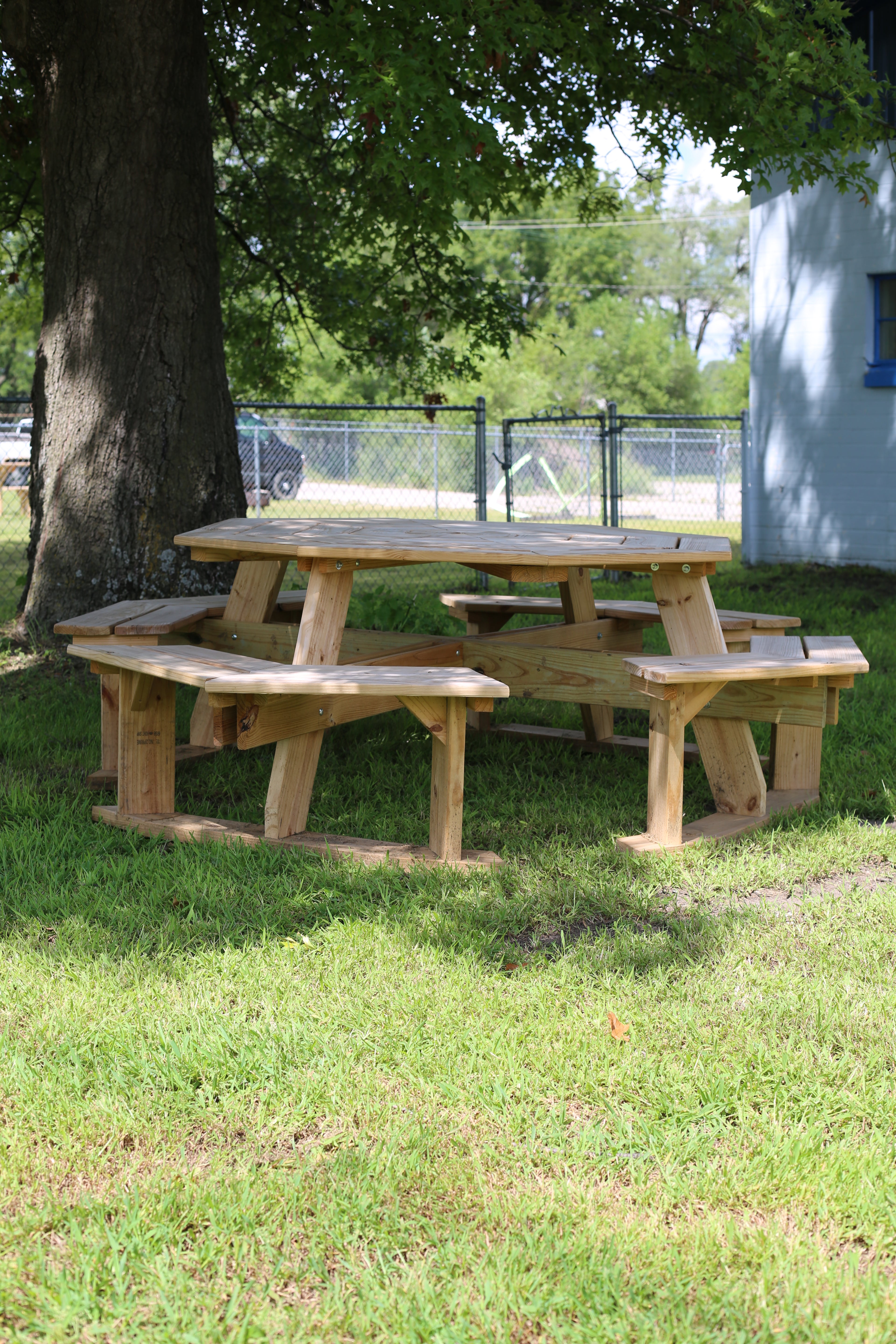 Octagonal Picnic Table