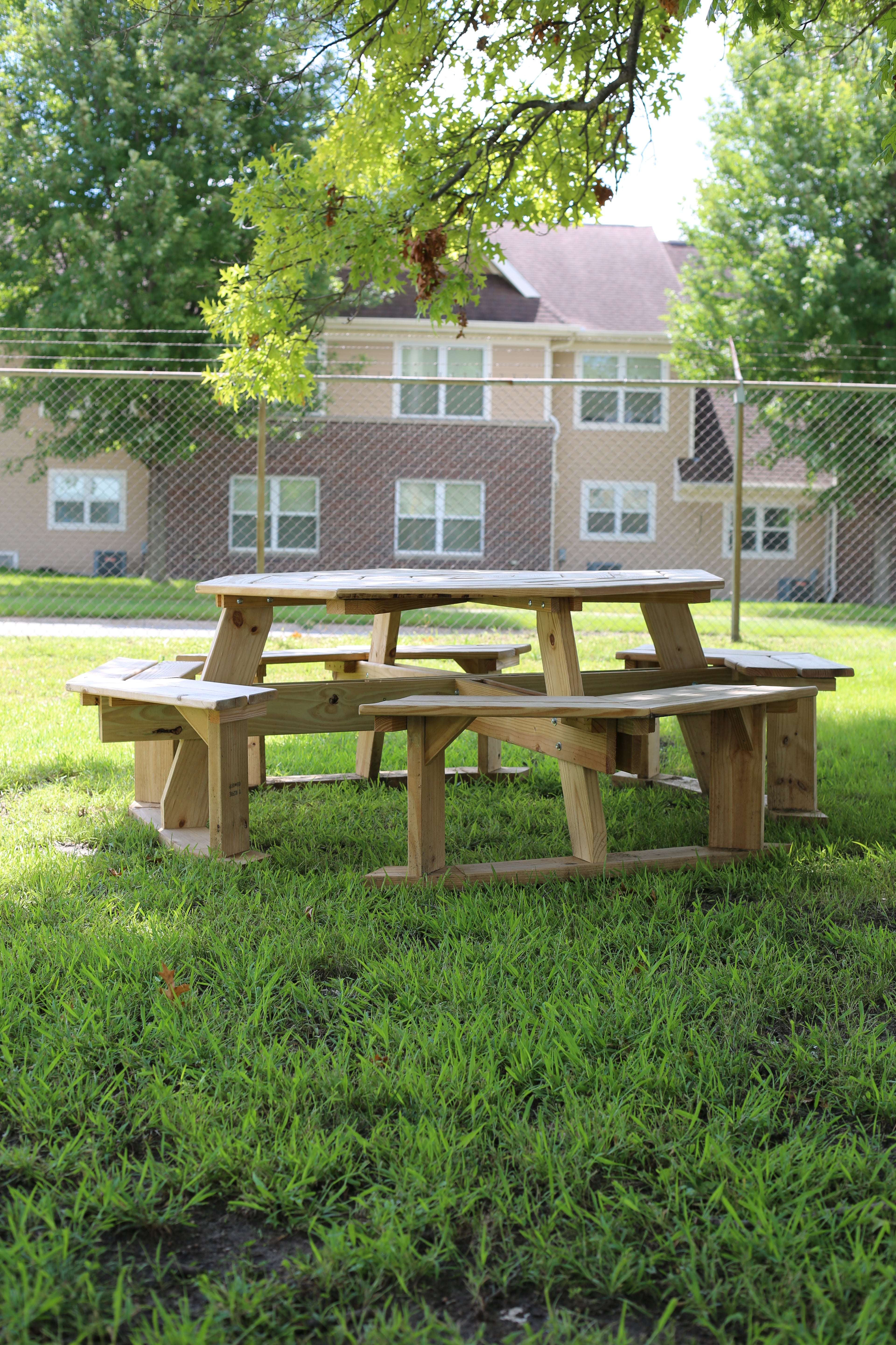 Octagonal Picnic Table