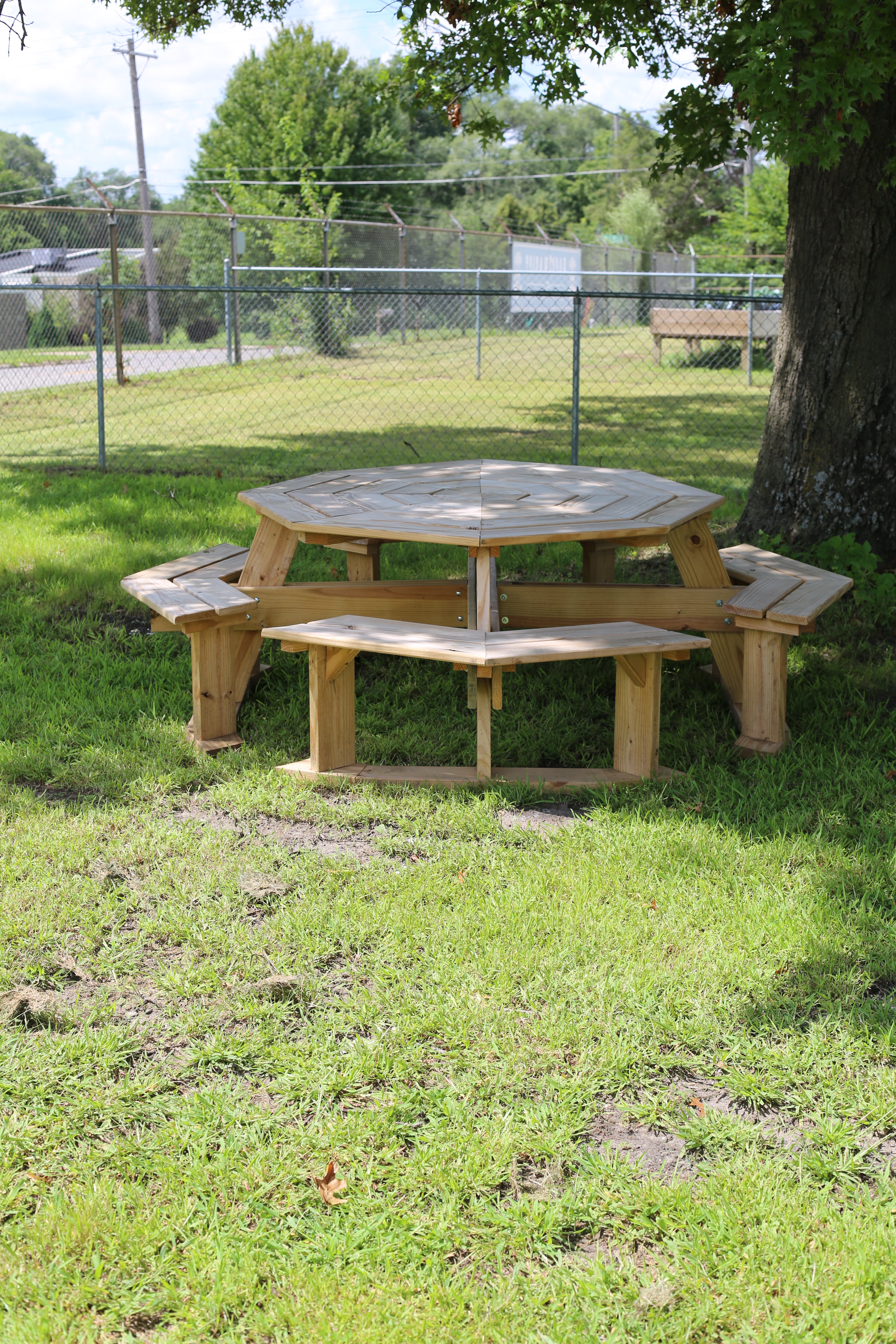 Octagonal Picnic Table