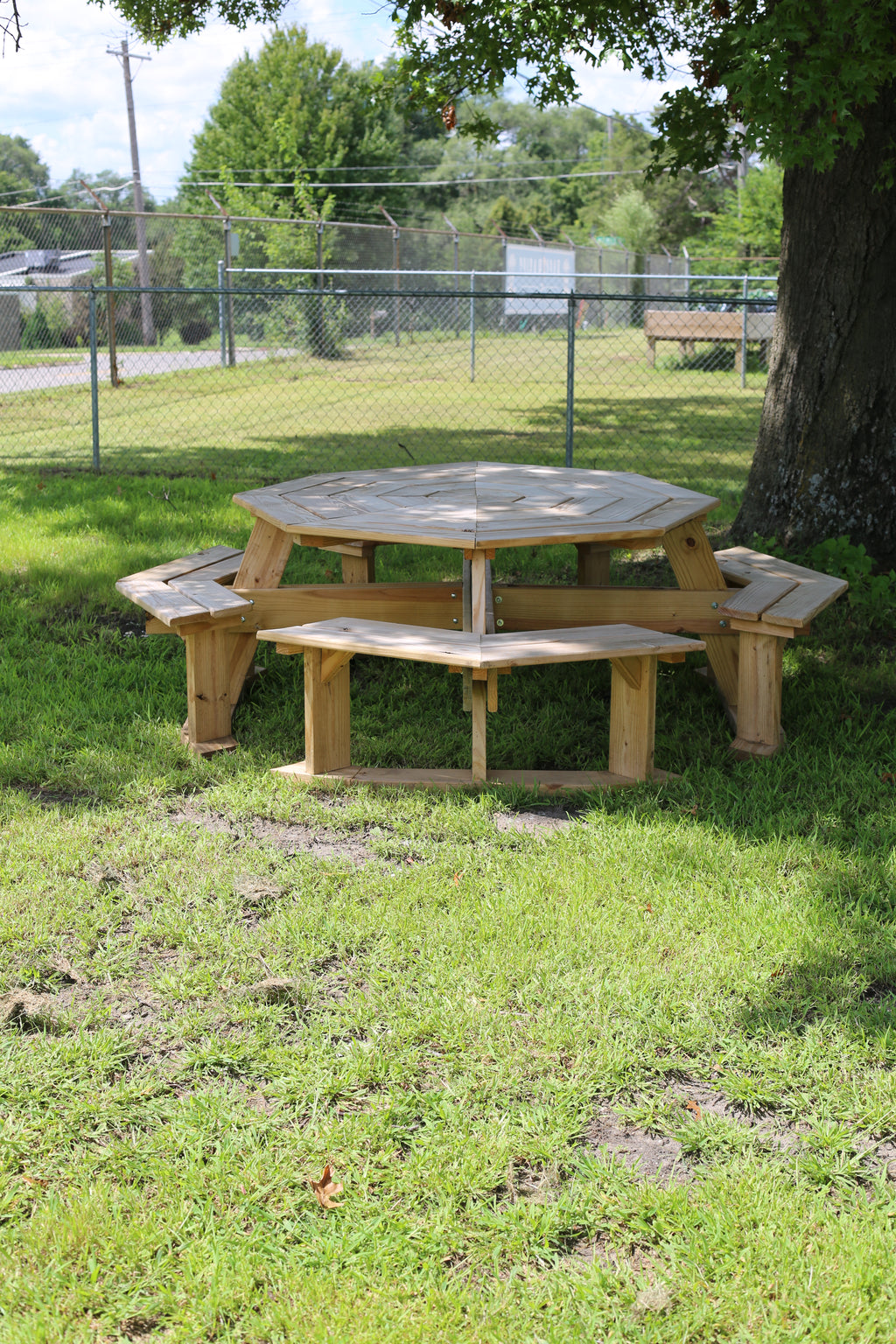 Octagonal Picnic Table