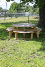 Octagonal Picnic Table