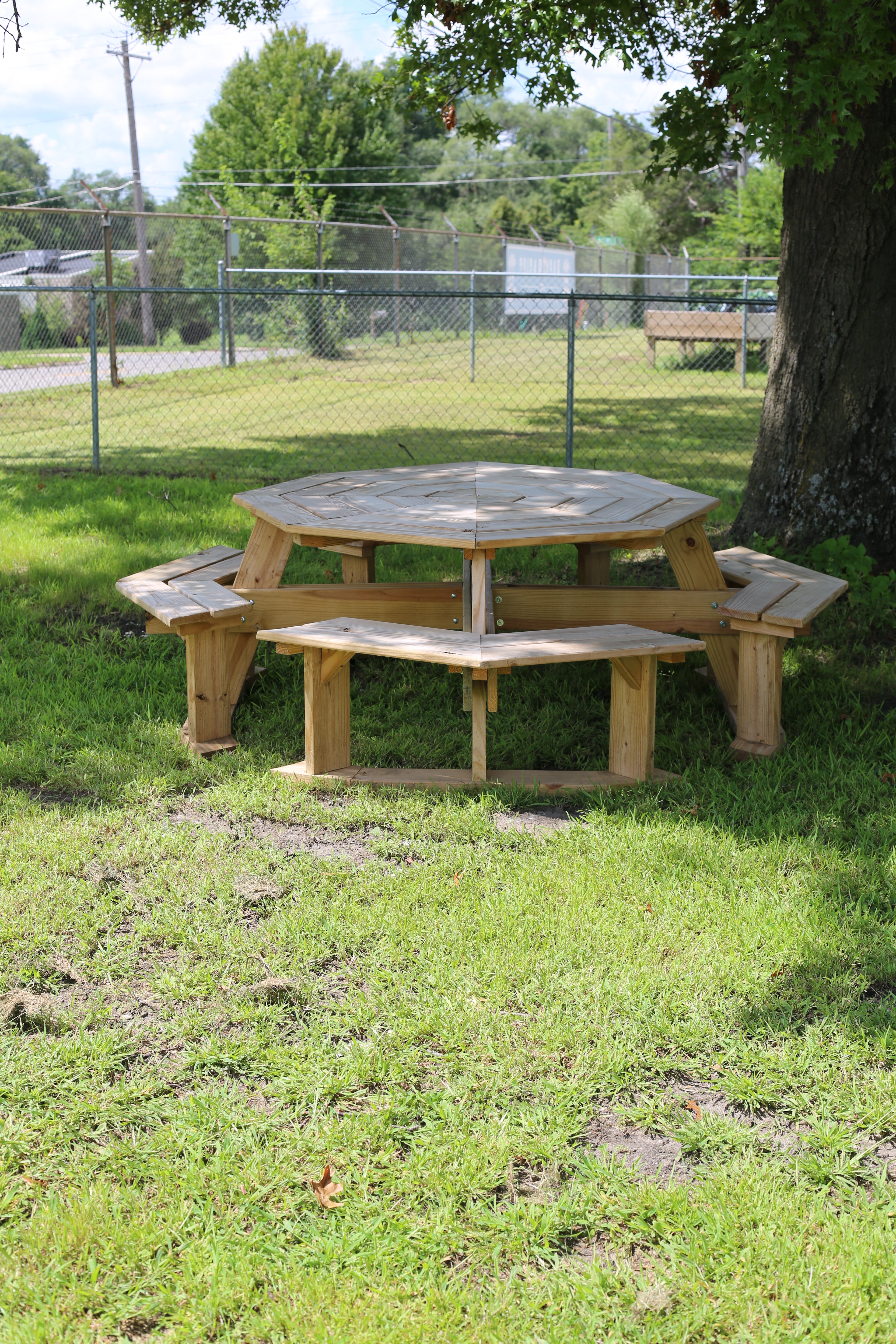 Octagonal Picnic Table