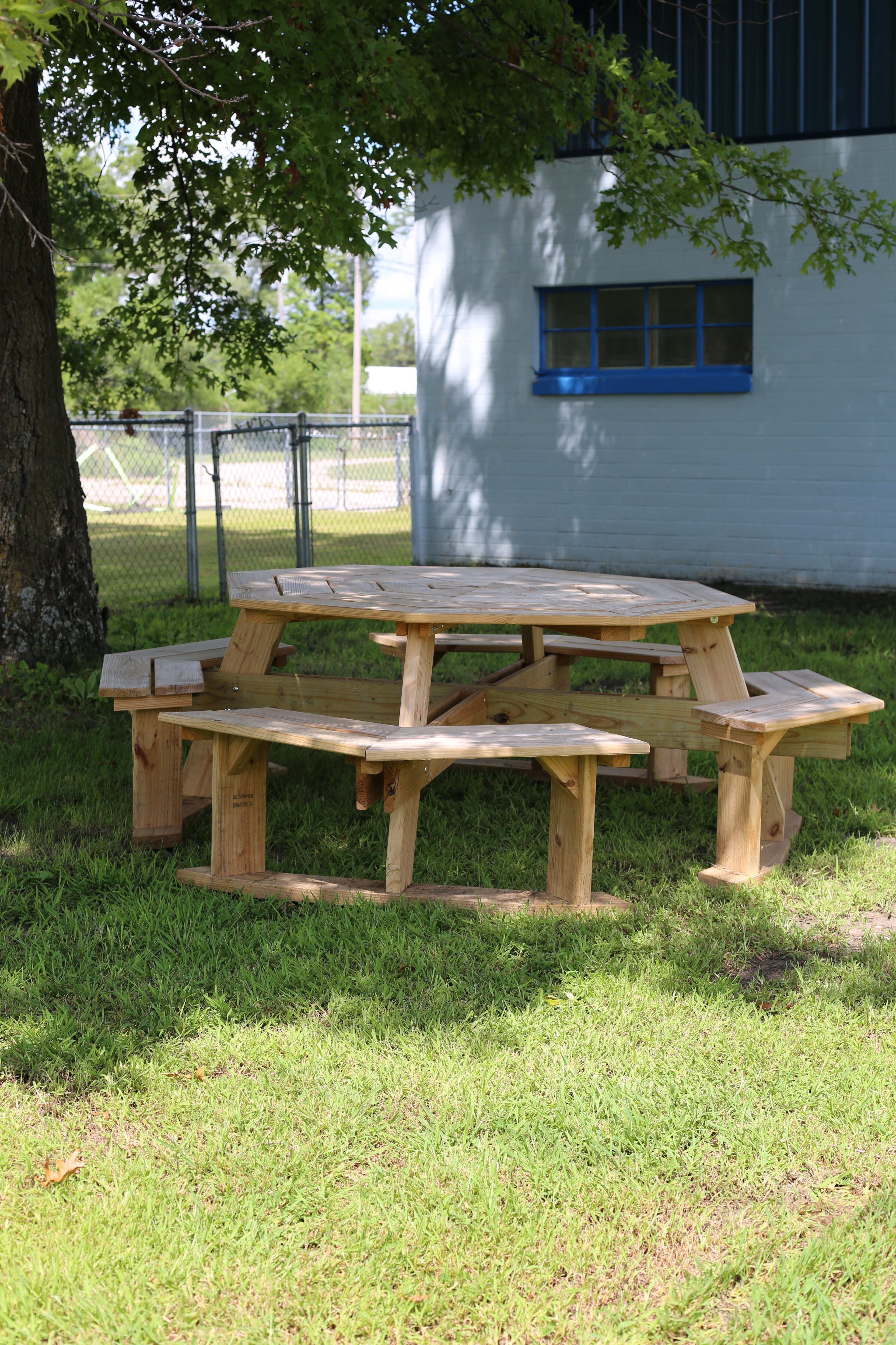 Octagonal Picnic Table