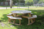 Octagonal Picnic Table