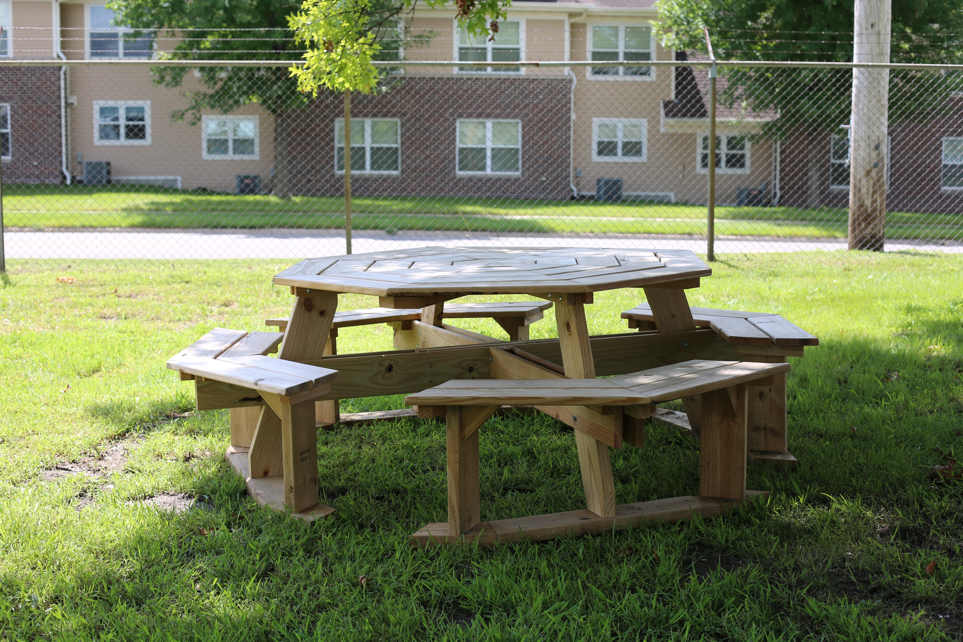 Octagonal Picnic Table