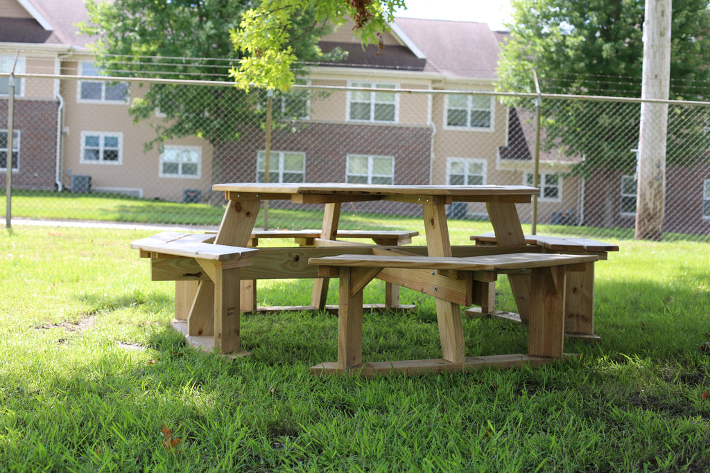 Octagonal Picnic Table