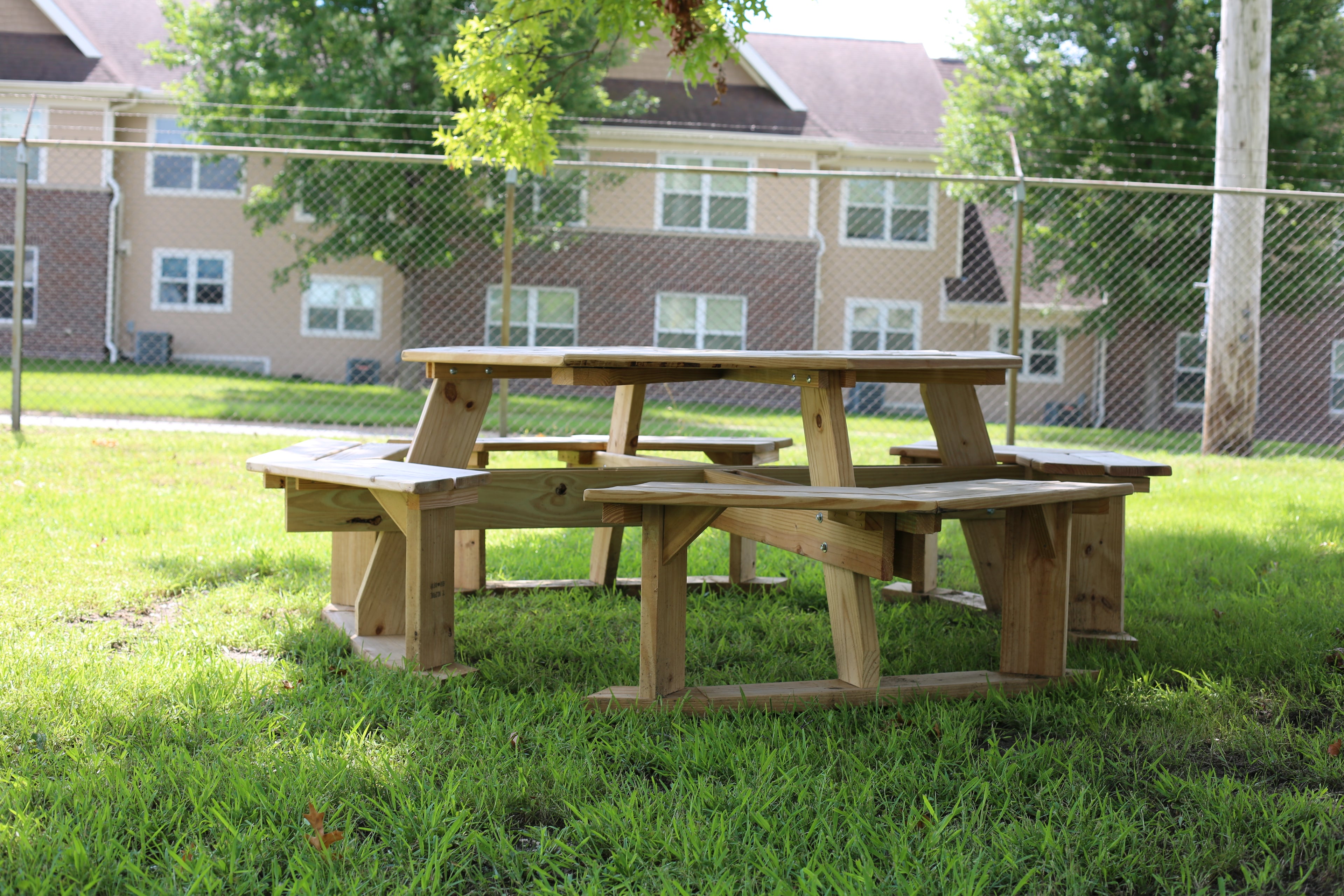 Octagonal Picnic Table