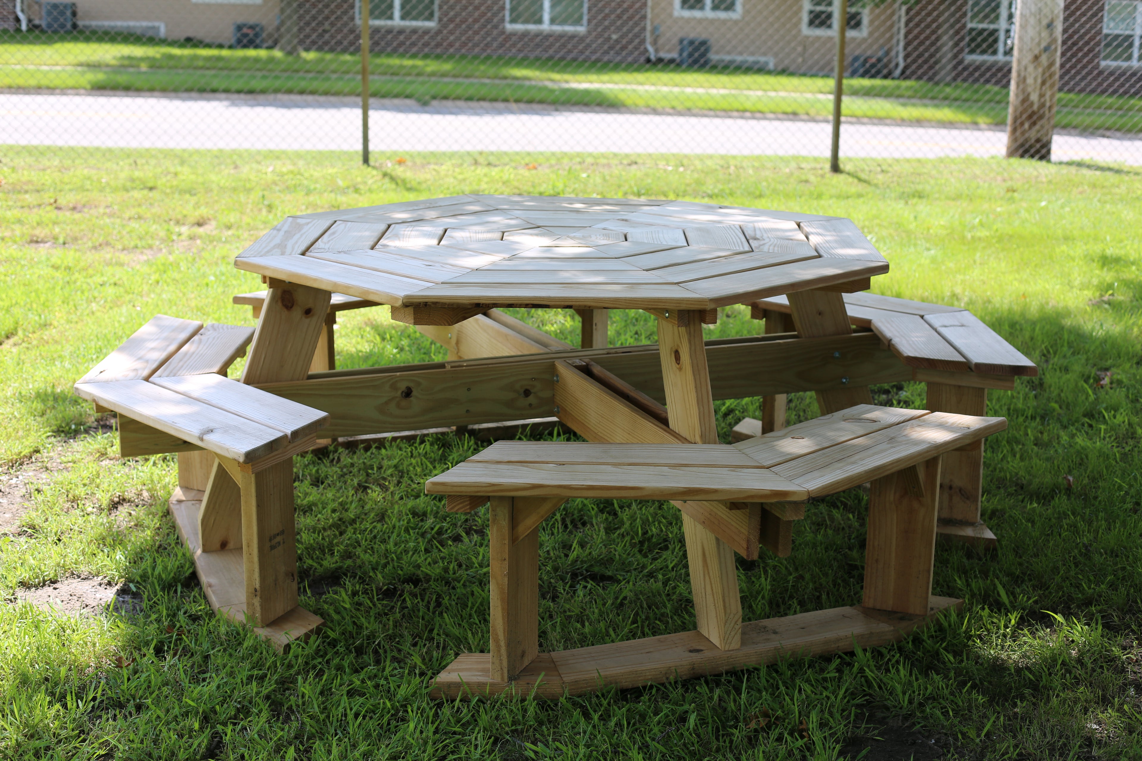Octagonal Picnic Table