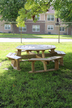 Octagonal Picnic Table