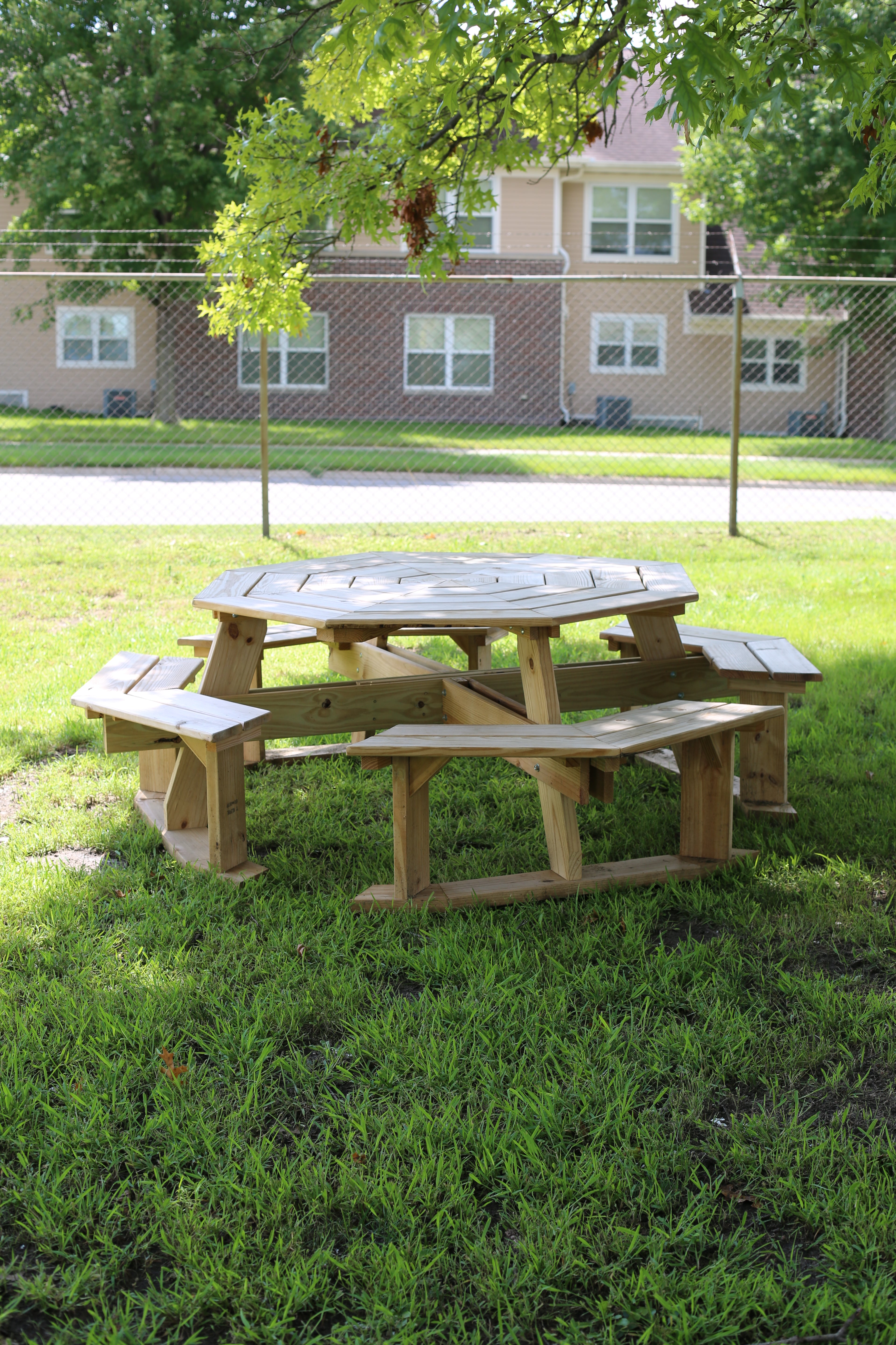 Octagonal Picnic Table